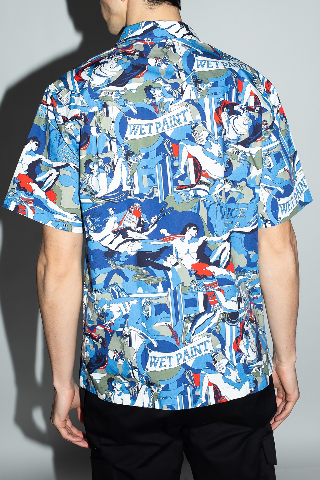 Iceberg Patterned shirt Sustainable with short sleeves